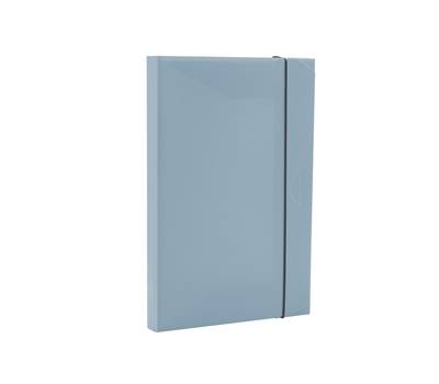 Cartella progetto con elastico HOLOS - 34,5x23,5 cm - dorso 3 cm - azzurro - Fellowes - 100102109 - 43859802227 - DMwebShop