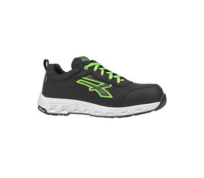 Calzatura di sicurezza Mitch Red Ego S3S ESD - numero 40 - nero-verde - U-power - RE20064-40 - 8033546086889 - DMwebShop