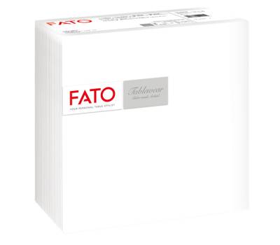 Tovaglioli linea AirLaid - 40 x 40 cm - bianco - conf. 50 pezzi - Fato - 88400100 - 8000664840013 - DMwebShop