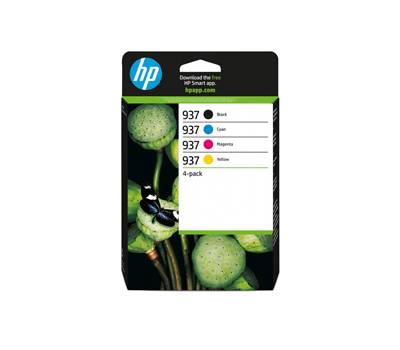 Multipack Cartucce Originali - HP 937 - Confezione 4 cartucce - Hp - 6C400NE - 196548697632 - DMwebShop