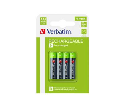 Scatola 4 Pile AAA Ricaricabili - Verbatim - 49514 - 23942495147 - DMwebShop Scatola 4 Pile AAA Ricaricabili - Verbatim - 49514 - 23942495147 - DMwebShop