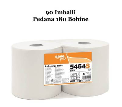Bobina Asciugatutto 'SAVE PLUS' 800 strappi - 2 veli - imballo da 2 bobine - bancale da 90 imballi - Celtex - C5454S - 5454S-90 - DMwebShop
