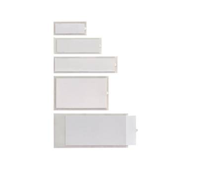 Portaetichette adesivo Iesti - B4 - 65 x 100 mm - trasparente - conf. 10 pezzi - Sei Rota - 321125 - 8004972001739 - DMwebShop