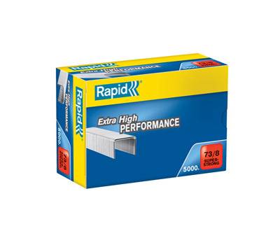 Punti Super Strong - 73/8 - acciaio zincato - metallo - conf. 5000 pezzi - Rapid - 24890300 - 8005231018109 - DMwebShop