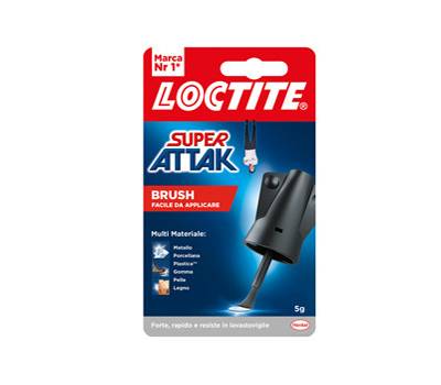 Colla Super Attak Easy Brush - 5 gr - trasparente - Loctite - 2632157 - 8000776281841 - DMwebShop