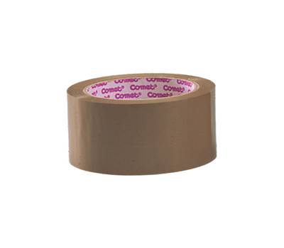 Nastro adesivo - 5 cm x 66 mt - PPL - avana - conf. 6 pezzi - Comet - 72530-00002-70 - 379221 - DMwebShop