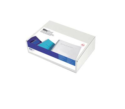 Dorsi spirale - metallo - 34 anelli - passo 3:1 - 9,5 mm - argento - scatola 100 pezzi - GBC - RG810697 - 5019577190316 - DMwebShop