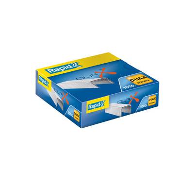 Punti DUAX metallo - conf. 1000 pezzi - Rapid - 21808300 - 7313468083007 - DMwebShop