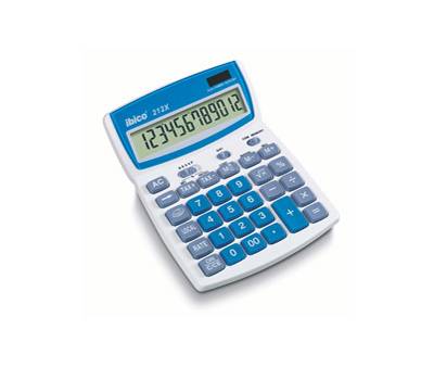 Calcolatrice da tavolo - 212X - 12 cifre - bianco - Ibico - IB410086 - 13465410086 - DMwebShop