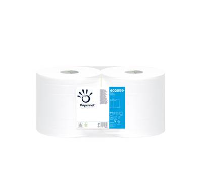 Bobina asciugatutto Special - 2 veli - microgoffrata - diametro 27 cm - 18 gr - 30,5x26 cm - bianco - conf. 2 pezzi - Papernet - 402059 - 8013924420597 - DMwebShop