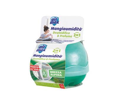 Kit Mangiaumidita' 2 in 1 Deo Brezza Alpina - 40 gr - Air Max - D0122 - 8023779001223 - DMwebShop