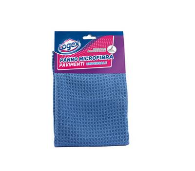 Panno per pavimenti - microfibra - 40 x 60 cm - blu - Logex Professional - A1LX-3446 - 8003350546411 - DMwebShop