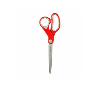 Forbici Comfort - impugnatura asimmetrica - lama in acciaio - 20 cm - rosso - Scotch - 7000081639 - 4046719271320 - DMwebShop