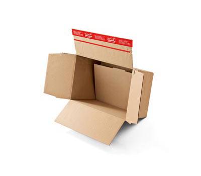 Scatola automontante CP 141 - formato A5+ - 22,9 x 16,4 cm - altezza variabile da 5 a 11,5 cm - conf. 10 pezzi - Colompac - CP 141.101.010 - 4033657061014 - DMwebShop