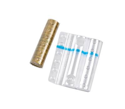 Blister portamonete - 10 cent - fascia blu - sacchetto da 100 blister - Iternet - 8003TRBC - 8028422580032 - DMwebShop