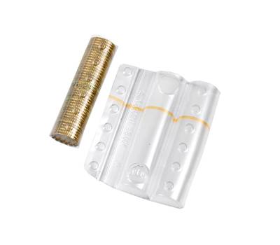Blister portamonete - 20 cent - fascia arancio - sacchetto da 100 blister - Iternet - 8004TRBC - 8028422580049 - DMwebShop