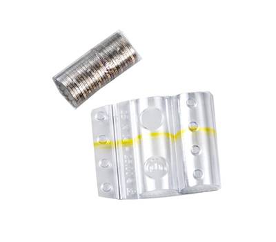 Blister portamonete - 1 euro - fascia gialla - sacchetto da 100 blister - Iternet - 8006TRBC - 8028422580063 - DMwebShop