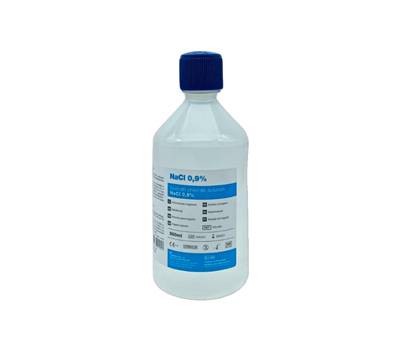 Soluzione salina sterile - cloruro di sodio - 500 ml - Pvs - SOL004 - 8056389239397 - DMwebShop Soluzione salina sterile - cloruro di sodio - 500 ml - Pvs - SOL004 - 8056389239397 - DMwebShop