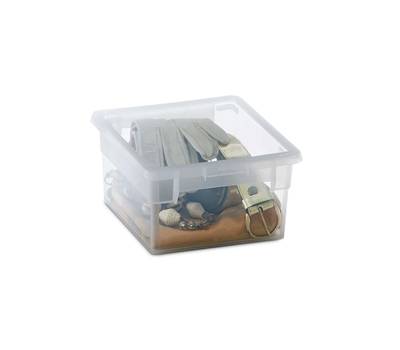 Contenitore multiuso Light Box S/2 - 17,8 x 20,4 x 10 cm - 2,5 lt - plastica - trasparente - Terry - 1001970 - 8005646019708 - DMwebShop