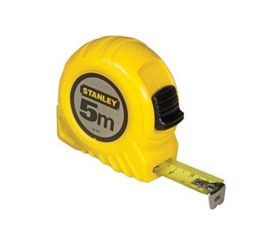 Flessometro - 5 mt - metallo-ABS - Stanley - M30497 - 3253560304973 - DMwebShop