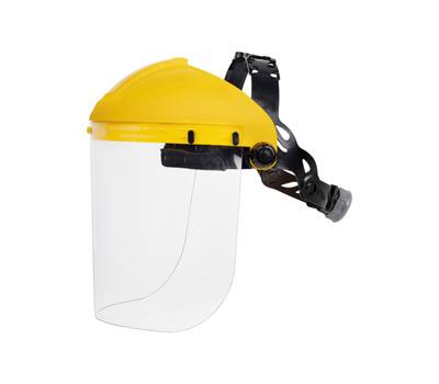 Porta visiera con protezione frontale + Visiera Balbi 2 - giallo - Deltaplus - BALB2IN - 3295249122553 - DMwebShop