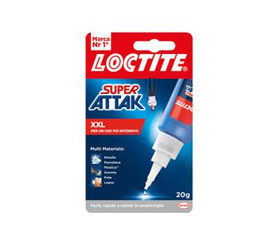 Colla Super Attak XXL - 20 gr - trasparente - Loctite - 2632807 - 8004630889563 - DMwebShop