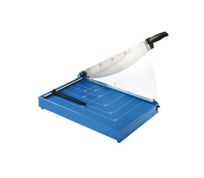 Taglierina a leva 3042 - A3 - 545 x 382 mm - 460 mm - capacita' taglio 40 fogli - con blocca lama - blu - Titanium - 13042 - 4714218190762 - DMwebShop