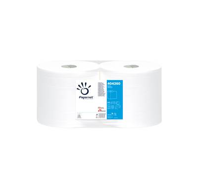 Bobina asciugatutto Special 2 veli 18 gr diametro 25 cm 25,7 cm x 191 mt bianco pacco 2 pezzi Papernet 404260 - 3076