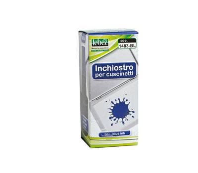 Inchiostro per cuscinetti 30 ml senza olio blu Lebez 1483 BL - 4461