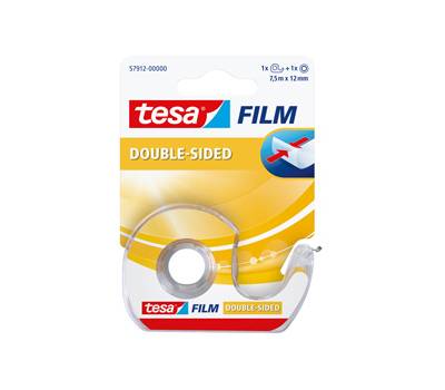 Nastro biadesivo Film in chiocciola 1,2 cm x 7,5 mt trasparente - 4845