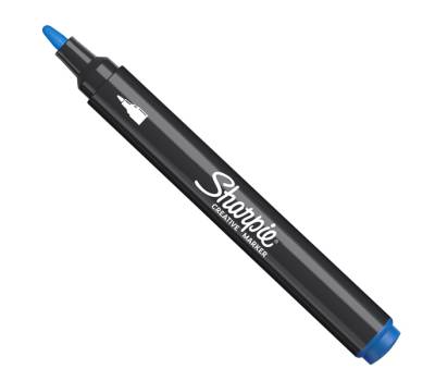 Marcatore acrilico - punta tonda - blu - conf. 6 pezzi - Sharpie - 2218115 - 3026982055491 - DMwebShop