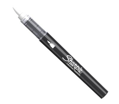 Marcatore acrilico - punta pennello - bianco - conf. 6 pezzi - Sharpie - 2218111 - 3026982055668 - DMwebShop