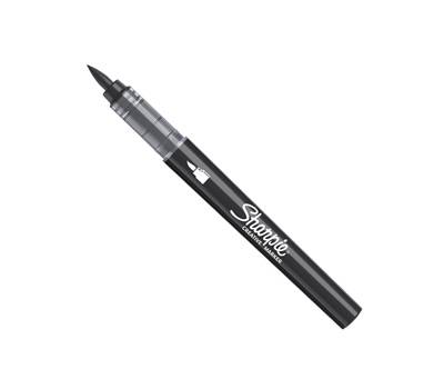 Marcatore acrilico - punta pennello - nero - conf. 6 pezzi - Sharpie - 2218069 - 3026982055682 - DMwebShop