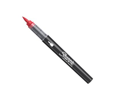 Marcatore acrilico - punta pennello - rosso - conf. 6 pezzi - Sharpie - 2218113 - 3026982055576 - DMwebShop