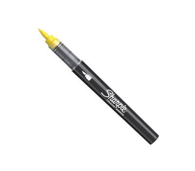 Marcatore acrilico - punta pennello - giallo - conf. 6 pezzi - Sharpie - 2218065 - 3026982055590 - DMwebShop