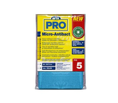 Panno multiuso Micro-Antibact - 35 x 38 cm - blu - conf. 5 pezzi - Arix - 3 2873 - 8008990028730 - DMwebShop