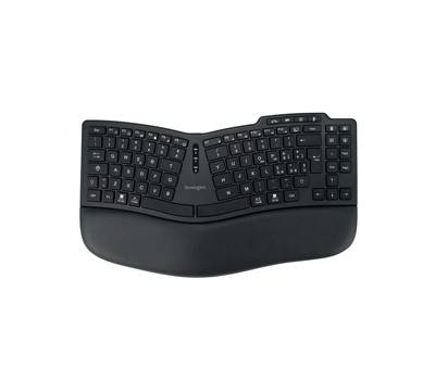 Tastiera Ergo wireless ricaricabile - KB675 EQ - nero - Kensington - K75491IT - 5028252643610 - DMwebShop