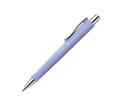 Penna a sfera a scatto Poly Ball Urban punta 0,7 mm fusto pale iris Faber Castell - 30507