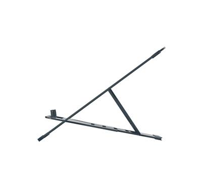 Supporto notebook regolabile ultrapiatto grigio scuro in alluminio - 30538