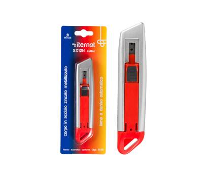 Cutter SX 12N in acciaio lama a rientro automatico - 1105