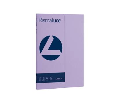 Carta Rismaluce Small - A4 - 200 gr - viola 49 - conf. 50 fogli - Favini - A69J544 - 8007057615289 - DMwebShop