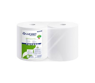 Bobina asciugatutto Eco Pulitutto microgoffrata 2 veli diametro 24,5 cm 23,5 cm x 212 mt Lucart 851192T - 1468