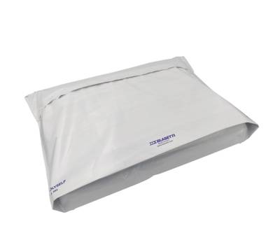 Busta Polyself per corrieri con soffietto 52 x 55 x 10 cm PE bianco grigio - 1882