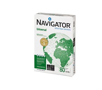 Carta bianca Universal in mini pallet A4 - 80 gr bianco risma 500 fogli pallet da 50 risme Navigator 39257 minipallet - 2233