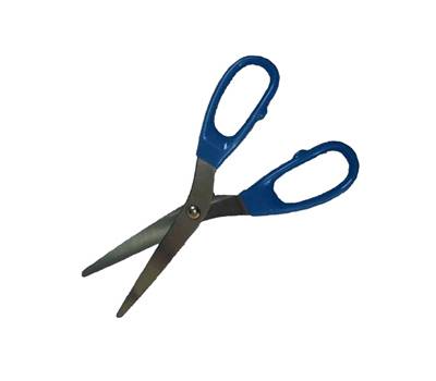 Forbice detectabile con manici in plastica 21 cm blu - 2013