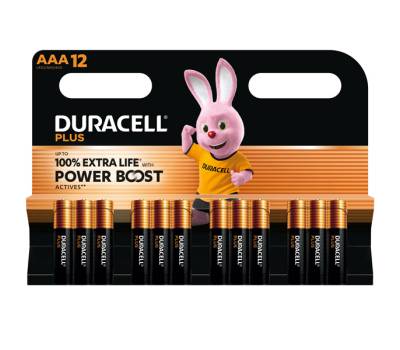 Pila Stilo AAA PLUS POWERBOOST MN2400 blister 12 pezzi Duracell DU0223 - 1494