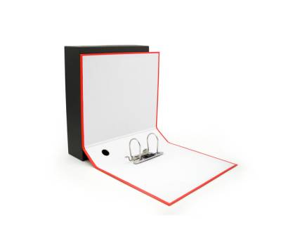 Registratore Starbox sfuso - dorso 8 cm - protocollo - 23 x 33 cm - rosso - Starline - STL4001 sfuso - 8025133016485 - DMwebShop - 1