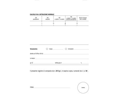 Blocco ricevute sanitarie numerate - 50-50 fogli autoricalcanti - 23 x 15 cm - Edipro - E5275C - 8023328527501 - DMwebShop - 3