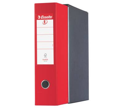 Registratore Eurofile G53 - dorso 8 cm - commerciale - 23 x 30 cm - rosso - Esselte - 390753160 - 8004157733165 - DMwebShop - 1