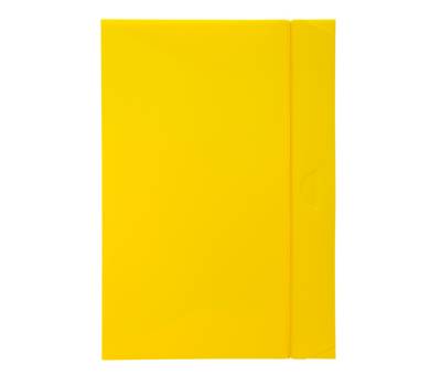 Cartella progetto con elastico - 24 x 35 cm - dorso 3 cm - giallo - conf. 10 pezzi - Fellowes - U140-GI - 8015687008296 - DMwebShop - 1